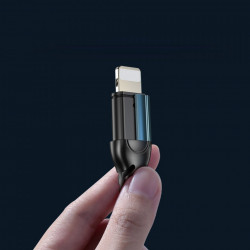 Set 3 x USB- Lightning cablu 0.25m + 1.2m + 2m Red Joyroom N10 King Kong series charging data - Img 6