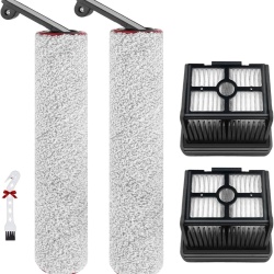 Set 5 Accesorii Compatibile Dreame H12 Pro / H12 Dual / G10 Pro, 2 Perii Role, 2 Filtre și 1 Perie de Curățare