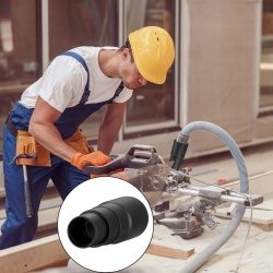 Set 6 Adaptoare Universale pentru Furtun Aspirator , Reductor Conectare Scule Electrice, Diametre 25mm - 42mm, PVC Negru - Img 5