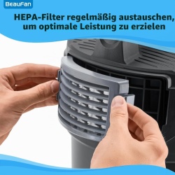 Set 6 Bucăți Filtre de Aer KFI 7520 Compatibile cu Aspiratoarele pentru Cenușă Kärcher AD 4 Premium - Img 5