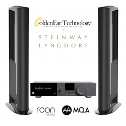 Sistem cu boxe Goldenear Triton Reference si amplificator 2x400W Lyngdorf TDAI-3400 cu modul HDMI