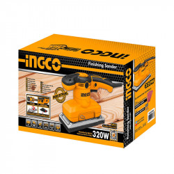 Slefuitor de finisare INGCO FS3208 cu 5 buc hartii abrazive - Img 2