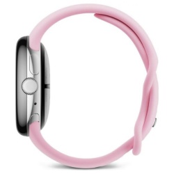 Smartwatch Google Pixel 3 41MM LTE Polished Silver Case, Rose Quartz Active Band - Img 3