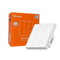 SONOFF SwitchMan M5 Zigbee smart wall switch, 3-gang, standalone version, white (ZBM5-3C-86W) - Img 5