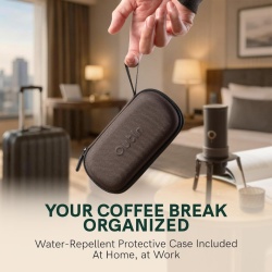 Spumumător de Lapte Portabil OutIn LattoGo, Electric, Reîncărcabil USB-C, Design cu Sită Inovatoare, Corp din Aluminiu, Ideal pentru Cafea și Latte Art - Img 2