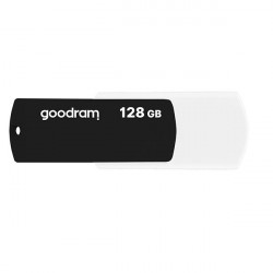 Stick USB Goodram pendrive 128 GB USB 2.0 20 MB/s (rd) - 5 MB/s (wr) flash drive black and white (UCO2-1280KWR11)