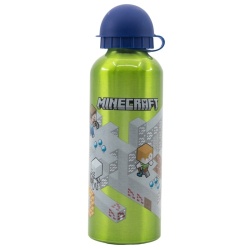 Sticla apa din aluminiu, multicolor, 530 ml, Minecraft
