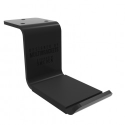 Suport de casti Multibrackets, cu prindere de birou 1886, Negru