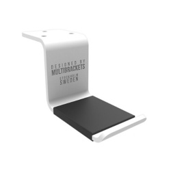 Suport de casti Multibrackets MB-1855, cu prindere de birou, alb - Img 3