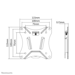 Suport de perete NeoMounts Select TV Wall Mount FIX 10"-30" - Img 10