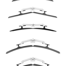 Suport dublu mon. birou NM 24"-34" alb - Img 9