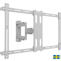 Suport TV de perete Flex Arm Multibrackets MB-2765, 40"- 70", max 40 Kg, Alb - Img 2