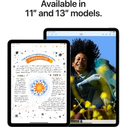 Tableta APPLE iPad Air 11" (M2), 128GB, 8GB RAM, Wifi, Starlight - Img 3