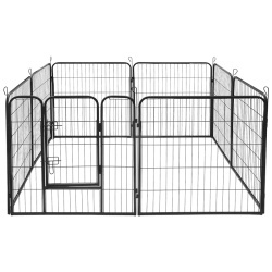 TARC MODULAR PENTRU CAINI 8 PANOURI 80X80 CM REBEL ANIM - Img 4