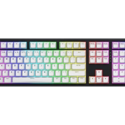 Tastatura WS Hator Skyfall 100 alb-negru