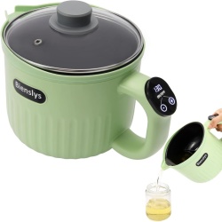 Topitor Digital pentru Ceară și Săpun 1.5L, Ecran Tactil Touchscreen, Termostat Reglabil 50–130°C, Înveliș Antiaderent Non-Stick, Cioc de Turnare Anti-Picurare, Aparat DIY Lumânări și Cosmetice