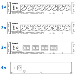 UPS LEGRAND KEOR PDU 800VA/480W - Img 3