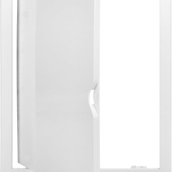 Ușiță de Vizitare pentru Gips-Carton și Zidărie 20 x 25 cm, Clapetă de Inspecție din Plastic ABS pentru Contoare de Apă, Sifoane și Robineți, Deschidere Reversibilă Stânga/Dreapta, Alb - Img 3