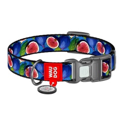 Zgarda din nailon cu cod QR pentru caine Waudog „Figa”, marimea XL - Img 2