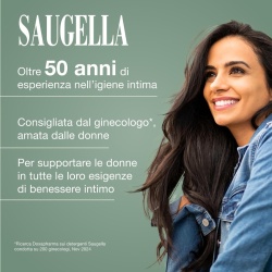 Absorbante de Noapte cu Aripioare Saugella Cotton Touch, 100% Bumbac, Protecție Activă cu Extract de Cimbru (Thymus Vulgaris), Hipoalergenice, 36 Bucăți - Img 2