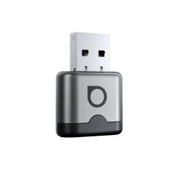 Adaptor Ottocast Mini Aura Wireless CarPlay si Android Auto, Plug and Play, 2-in-1, Gri