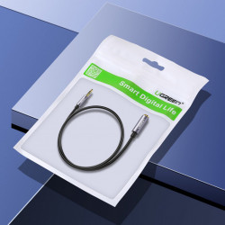 Adaptor Ugreen mini mufa 3,5 mm 1 m albastru (AV118) - Img 3