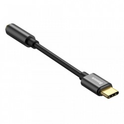Adaptor USB Type C la Jack 3.5mm , Baseus , negru (CATL54-01) - Img 3