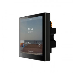 Amplificator stereo de perete 2x10W DSPPA DM839 cu microUSB/microSD/Bluetooth/WIFI si AUX cu ecran LED 4", Intercom