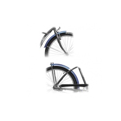 Aparatori Pegas Strada 2 16, JF-019, fata+spate, YS-9187-1, Bleu, 2 bucati