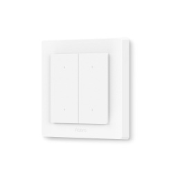 Aqara Light Switch H2 EU 2 channel / 4 buttons smart Zigbee + Thread wall switch - Img 2