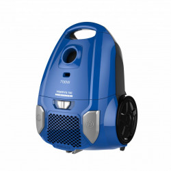Aspirator cu sac Heinner HVC-MBL1400-V2, 700 W, sac textil, 3 L, putere variabila, HEPA 12, tub telescopic metalic, Albastru - Img 6