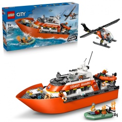 BARCA SALV.SI ELIC.PAZA COASTA LEGO60504