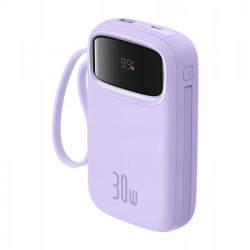Baterie Externa Baseus Qpow2, 20000mAh, 30W, QC + PD, 1 x USB-A - 3 x USB-C, Mov P10055008513-00