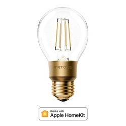 Bec Smart LED Meross Bulb Dimmer, Control vocal, 6W, B22/E26/E27, 2700K, 810lm, WiFi, Gold - Img 2