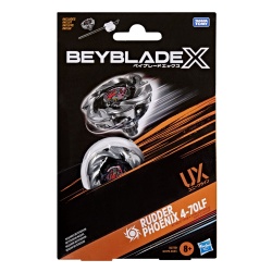 BEYBLADE X LET IT RIP SET LANSATOR SI ROATA RUDDER PHOENIX 4-70LF