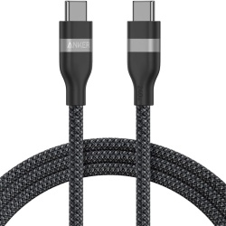 Cablu Anker USB-C la USB-C, 0.9m, 240W, Negru