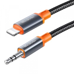 Cablu Audio Lightning - 3.5mm McDodo CA-0890, 1.8m, Negru