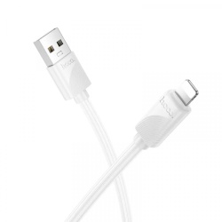 Cablu Date si Incarcare USB-A - Lightning HOCO X114, 18W, 1m, Alb