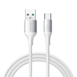 Cablu Date si Incarcare USB-A - USB-C Joyroom S-A28 Flash, 18W, 1m, Alb