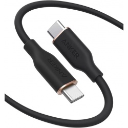 Cablu Date si Incarcare USB-C - USB-C Anker PowerLine III, 100W, 0.9m, Negru, Resigilat A8552H11