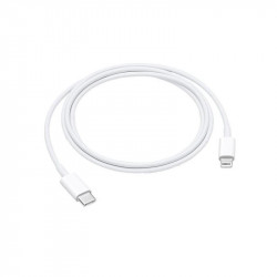 Cablu de date Apple, USB-C - Lightning, 1m, White
