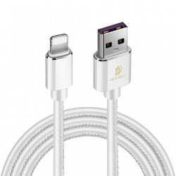 Cablu de date Dux Ducis K-Max , Usb la Lightning, 5V , 2A , 1M , alb