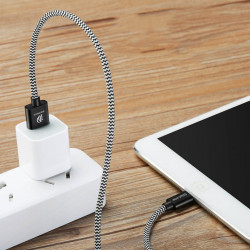 Cablu de date Dux Ducis USB la Lightning 2.1A - 3m - Img 8