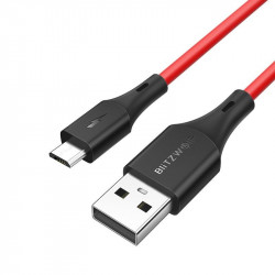 Cablu de date Micro USB BlitzWolf BW-MC13 2A 1m - Img 4