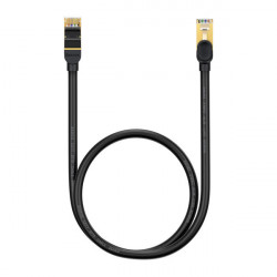 Cablu de retea RJ45 de mare viteza Baseus Speed Seven 10 Gbps 1 m negru (WKJS010001) - Img 5