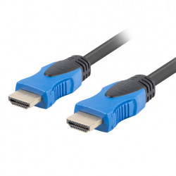 Cablu HDMI 2.0, 4K, 1m, CA-HDMI-20CU-0010-BK, Lanberg