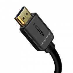 Cablu HDMI 2.0 Baseus, 4K 60 Hz 3D HDR 18 Gbps 1 m , negru (CAKGQ-A01) - Img 2