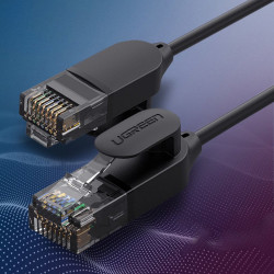 Cablu Ugreen cablu de retea internet Ethernet RJ45 Cat 6A UTP 1000Mbps 10m negru (70656) - Img 6