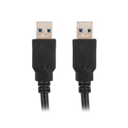 Cablu USB-A M/M 3.0 1,8 m negru