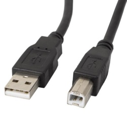 Cablu USB-A(M) USB-B(M) 2.0 1 m negru